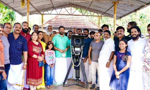 ആകാശത്തിന് താഴെ ചിത്രീകരണം തുടങ്ങി