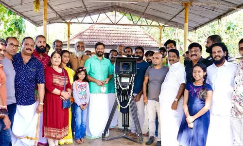 ആകാശത്തിന് താഴെ ചിത്രീകരണം തുടങ്ങി