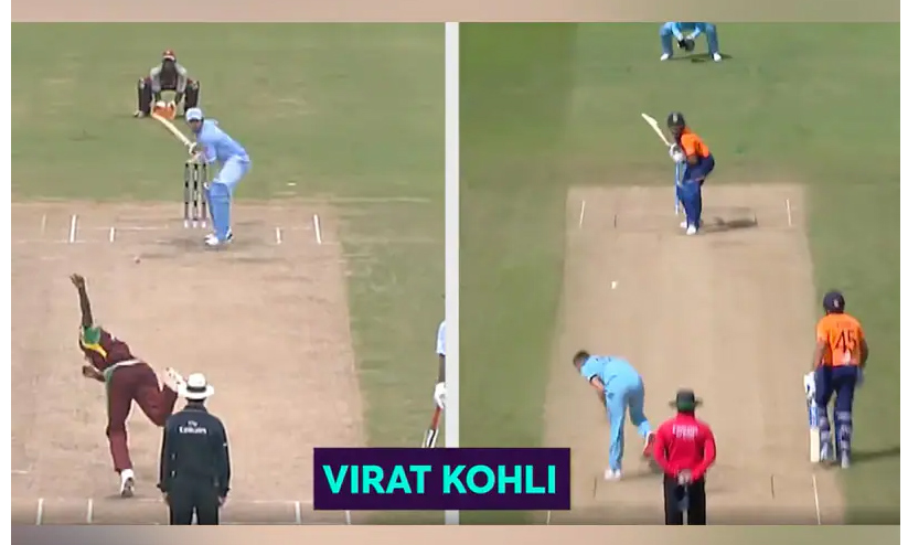 ഒരു മാറ്റവുമില്ലല്ലേ ! കൗമാര കാലത്തെ കോഹ്ലി ഷോട്ടുകൾ; വീഡിയോ പങ്കുവെച്ച് ഐ.സി.സി ഒരു മാറ്റവുമില്ലല്ലേ ! കൗമാര കാലത്തെ കോഹ്ലി ഷോട്ടുകൾ; വീഡിയോ പങ്കുവെച്ച് ഐ.സി.സി