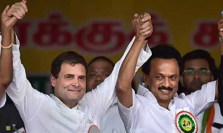 Rahul responds to Stalins speech in Tamil Rahul responds to Stalins speech in Tamil