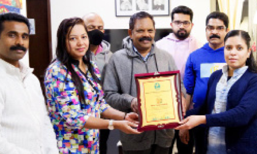 അ​ഞ്​​ജു സ്​​മി​ജി​ത്തി​ന് കി​യ​യു​ടെ യാ​ത്ര​യ​യ​പ്പ്