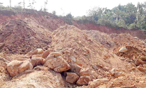 പായിപ്രയിൽ മലയിടിക്കൽ തുടരുന്നു