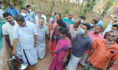 മുളക്കുളം ചെമ്മഞ്ചി പ്രദേശത്ത് എല്ലാ വീട്ടിലും കുടിവെള്ളം; ആദ്യഘട്ടം പൂർത്തീകരിച്ചു