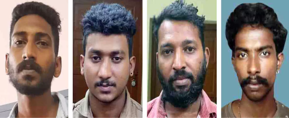 Four arrested in goonda attack in Mangalapuram Four arrested in goonda attack in Mangalapuram
