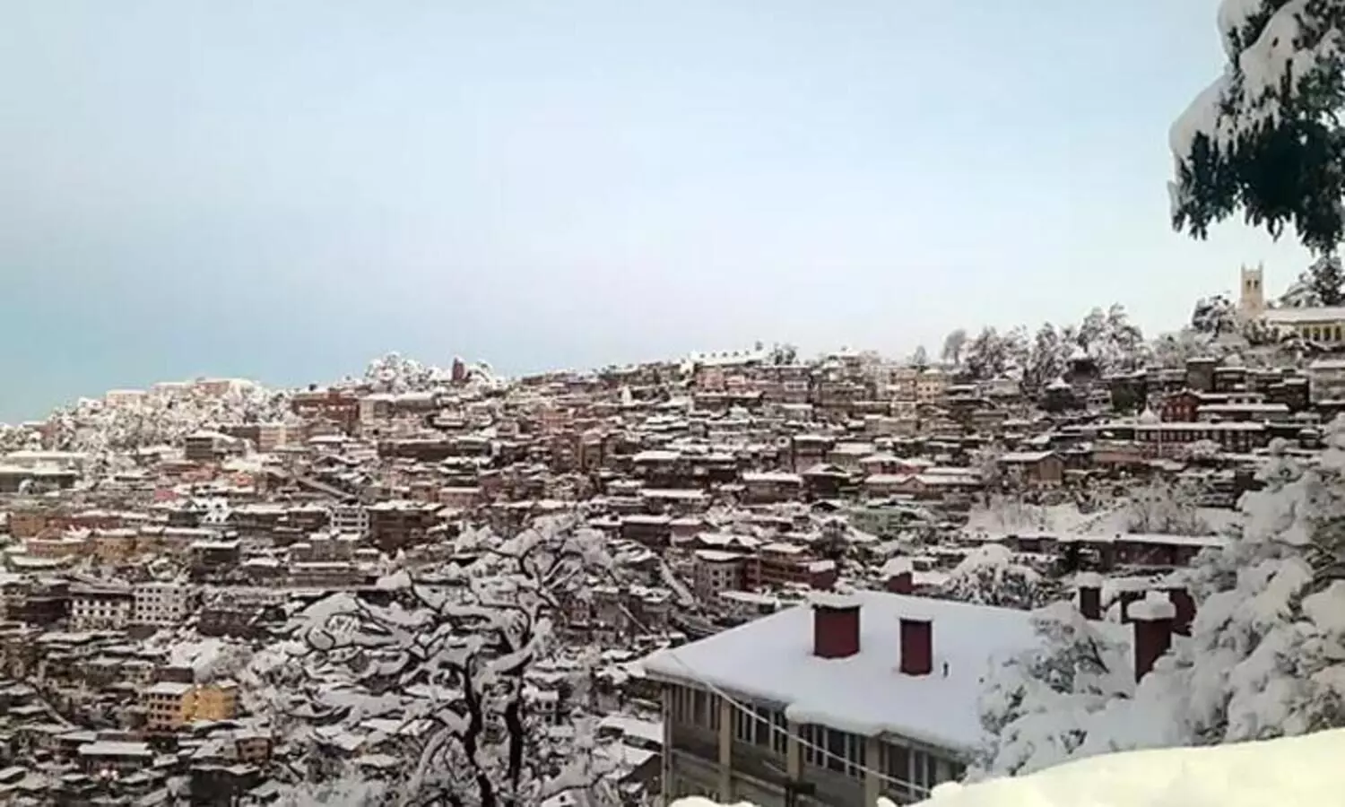 At Minus 2.1 Degrees Celsius, Shimla Records Its Lowest Temperature This Year