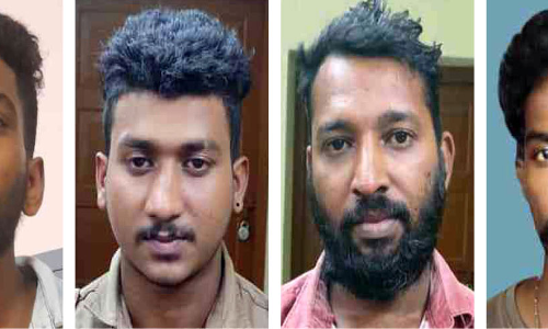Four arrested in goonda attack in Mangalapuram
