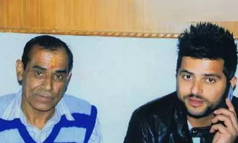 Former India cricketer Suresh Rainas father dies