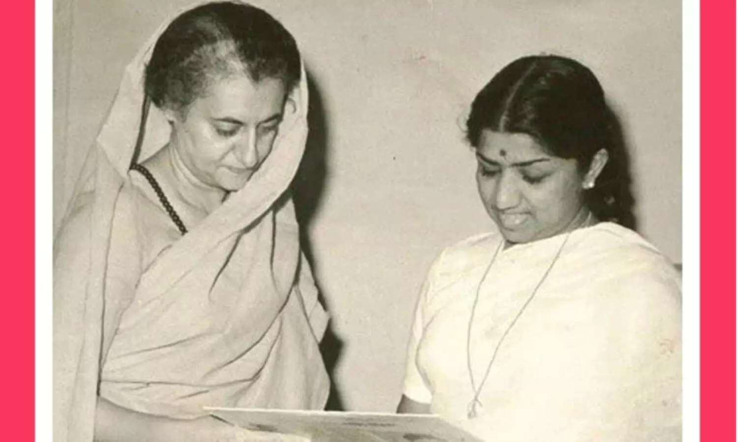Indira Gandhi-Lata Mangeshkar