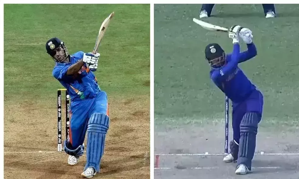 dhoni and dinesh bana