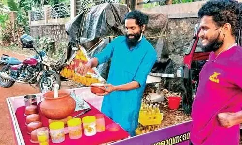 Artists To the sale of drinking water