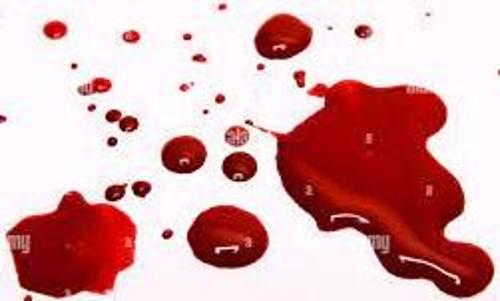 Blood stains
