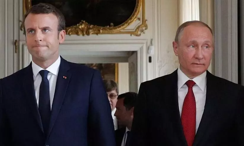 macron and putin macron and putin