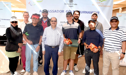 അംബാസഡർ ഗോൾഫ് ടൂർണമെന്റ് സംഘടിപ്പിച്ചു