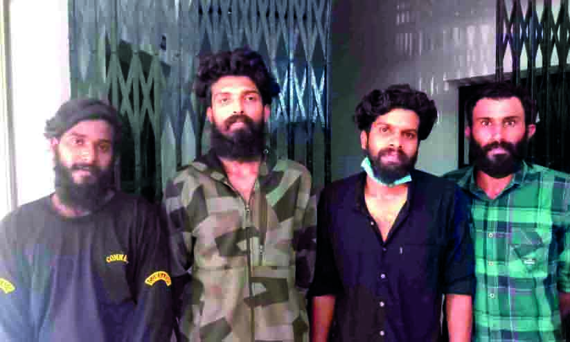 നഗ്‌നതാ പ്രദര്‍ശനവും വീടുകയറി ആക്രമണവും; നാലുപേർ പിടിയില്‍