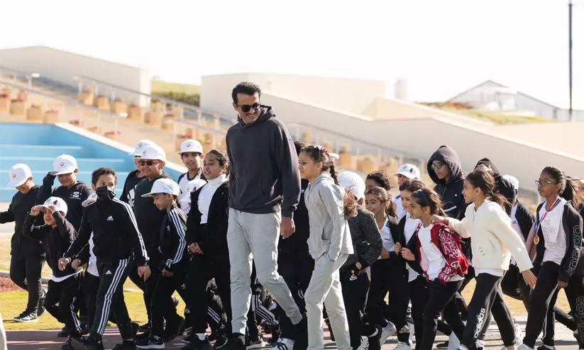 കായിക ദിനാഘോഷത്തിൽ ഖത്തർ; ആരോഗ്യ സന്ദേശം പകന്ന് അമീറിന്റെ പങ്കാളിത്തം കായിക ദിനാഘോഷത്തിൽ ഖത്തർ; ആരോഗ്യ സന്ദേശം പകന്ന് അമീറിന്റെ പങ്കാളിത്തം