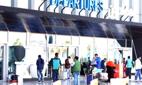 വിമാനം പുറപ്പെടുന്നതിന്​ 20 മിനിറ്റുമുമ്പ്​ ഡിപ്പാർച്ചർ ഗേറ്റ്​ അടക്കും