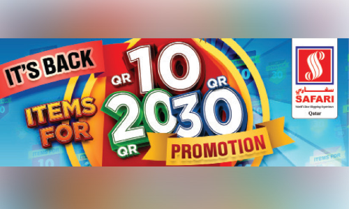 സഫാരിയിൽ 10, 20, 30 പ്രമോഷൻ തുടങ്ങി