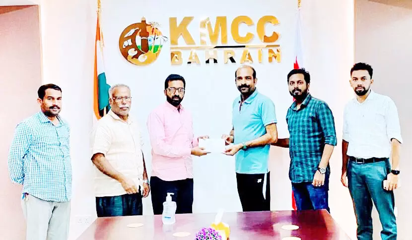 കെ.എം.സി.സി ബഹ്റൈൻ അൽഅമാന സാമൂഹിക സുരക്ഷ ഫണ്ട് കൈമാറി കെ.എം.സി.സി ബഹ്റൈൻ അൽഅമാന സാമൂഹിക സുരക്ഷ ഫണ്ട് കൈമാറി