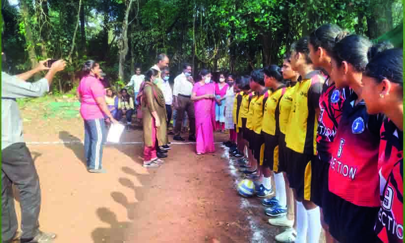 വോളിതാരങ്ങളാകാൻ ബാലിക മന്ദിരത്തിലെ വിദ്യാർഥിനികൾ