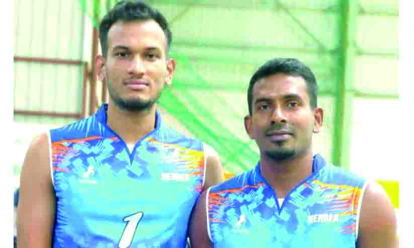 ദേശീയ വോളി ചാമ്പ്യൻഷിപ് നയിക്കാൻ തൃപ്രയാറിൽനിന്ന് റിജാസ്