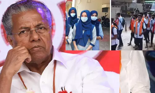 ശിരോവസ്ത്ര വിലക്ക്: കുട്ടികളിൽ വര്‍ഗീയ വിഷം കുത്തി കയറ്റിയാലുള്ള ആപത്ത് എത്ര വലുതായിരിക്കും -പിണറായി വിജയൻ