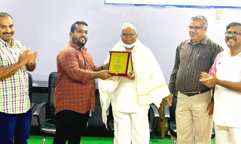 ശ്രീവേദ മൂർത്തിക്ക് യാത്രയയപ്പ്