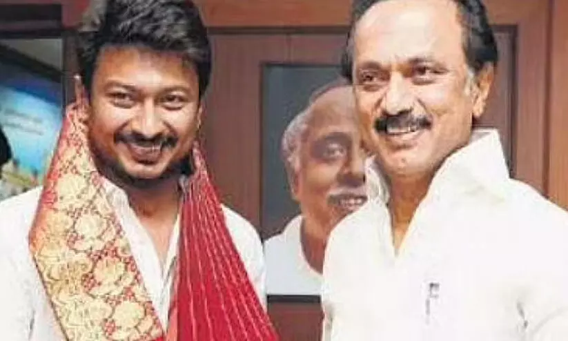 ബി.ജെ.പിക്ക് എം.കെ. സ്റ്റാലിന് ഇപ്പോഴും പേടിസ്വപ്നം -ഉദയനിധി ബി.ജെ.പിക്ക് എം.കെ. സ്റ്റാലിന് ഇപ്പോഴും പേടിസ്വപ്നം -ഉദയനിധി