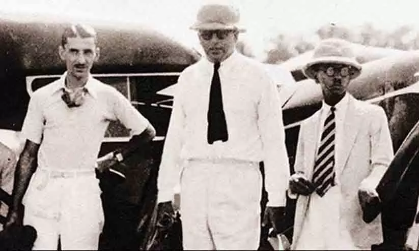 ഇന്ത്യയിലെ ആദ്യ പൈലറ്റ് ലൈസൻസിന് 93 വയസ്സ്; സ്വപ്ന നേട്ടം സ്വന്തമാക്കിയത് ജെ.ആർ.ഡി ടാറ്റ ഇന്ത്യയിലെ ആദ്യ പൈലറ്റ് ലൈസൻസിന് 93 വയസ്സ്; സ്വപ്ന നേട്ടം സ്വന്തമാക്കിയത് ജെ.ആർ.ഡി ടാറ്റ