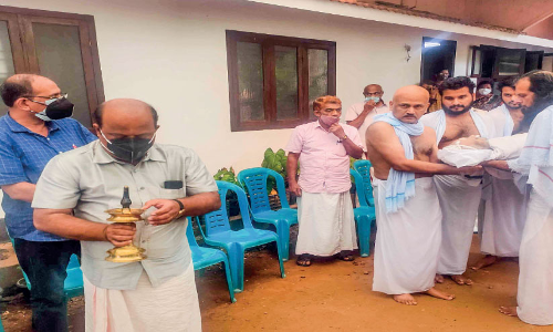 Dr M Gangadharan is a historical memory