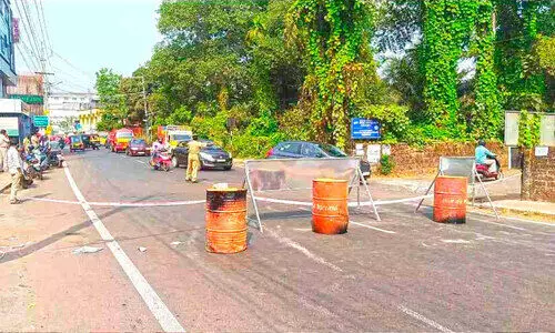 മന്ന-കപ്പാലം സംസ്ഥാന പാത നവീകരണം പുരോഗമിക്കുന്നു