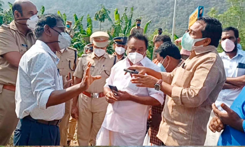 ആര്യങ്കാവിൽ റെയിൽവേയുടെ കുടിയൊഴിപ്പിക്കൽ ശ്രമം