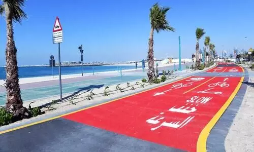 ജുമൈറയിൽ 16 കിലോമീറ്റർ സൈക്ലിങ്​ ട്രാക്ക്​ തുറന്നു