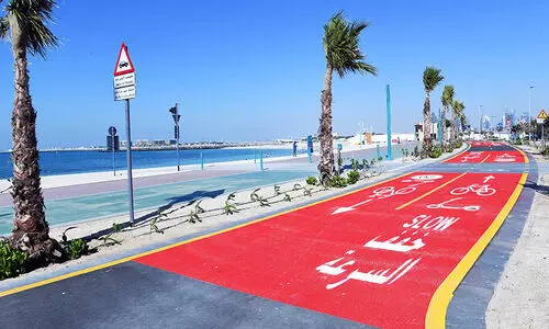 ജുമൈറയിൽ 16 കിലോ മീറ്റർ സൈക്ലിങ്​ ട്രാക്ക്​ തുറന്നു