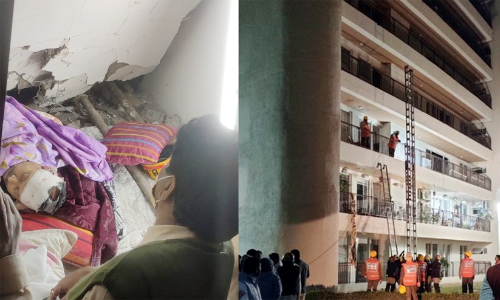 gurugram flat collapse