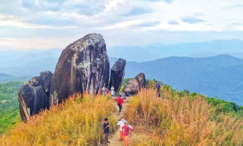 കാഴ്ചകൾക്ക്​ മാമലകൾ സാക്ഷി... കോ​ട​മ​ഞ്ഞി​ൽ മൂ​ടി​പ്പു​ത​ച്ച് സ​ഞ്ചാ​രി​ക​ളെ മാ​ടി​വി​ളി​ച്ച്​ തി​രു​നെ​റ്റി​ക്ക​ല്ല്​