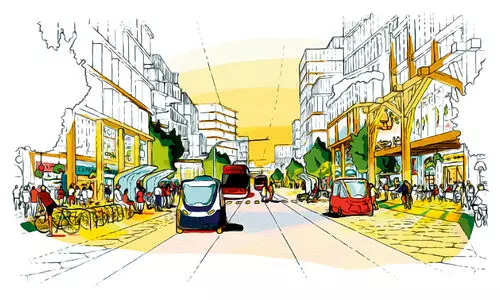 നഗരം: ഗ്രാഫിക് ചിത്രീകരണം