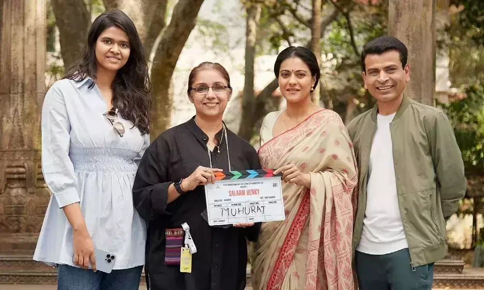 കജോളിനെ നായികയാക്കി രേവതി സംവിധാനം ചെയ്യുന്ന സലാം വെങ്കിയുടെ ചിത്രീകരണം ആരംഭിച്ചു