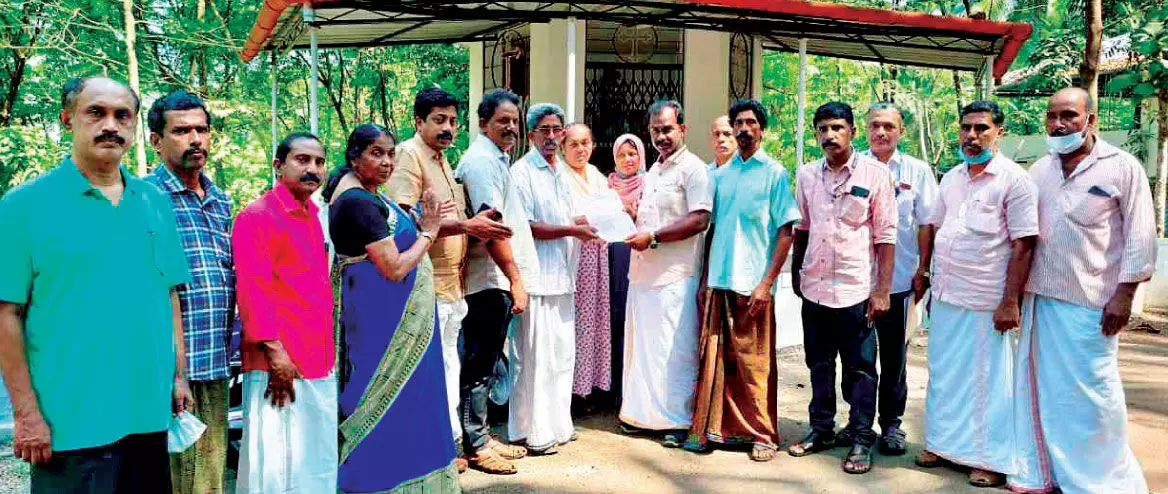 differently abled schools Varghese donate 20 cents of land