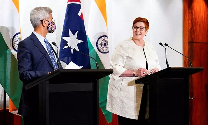 india-auztralia foriegn ministers