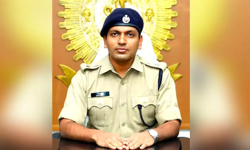 ജില്ല പൊലീസ് മേധാവി ടി. നാരായണന് ബഹുമതി