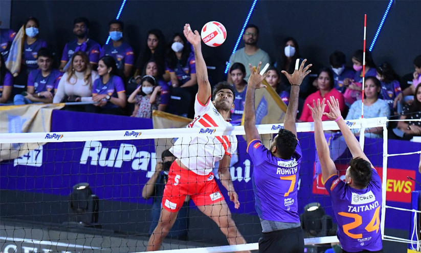 Prime Volleyball League kolkata vs bengaluru Prime Volleyball League kolkata vs bengaluru