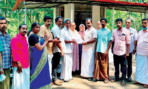 differently abled schools Varghese donate 20 cents of land