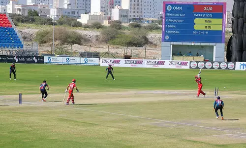 ചതുർരാഷ്ട്ര ക്രിക്കറ്റ്: ഒമാന് തോൽവി ചതുർരാഷ്ട്ര ക്രിക്കറ്റ്: ഒമാന് തോൽവി