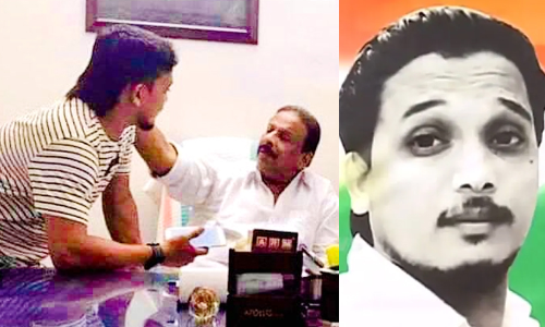 K Sudhakaran, Shuhaib