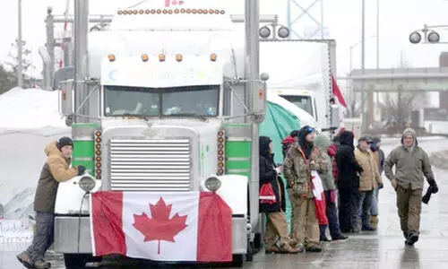 ഓട്ടവയിലെ ​ട്രക്ക് സമരം അവസാനിപ്പിക്കണമെന്ന് കനേഡിയൻ കോടതി