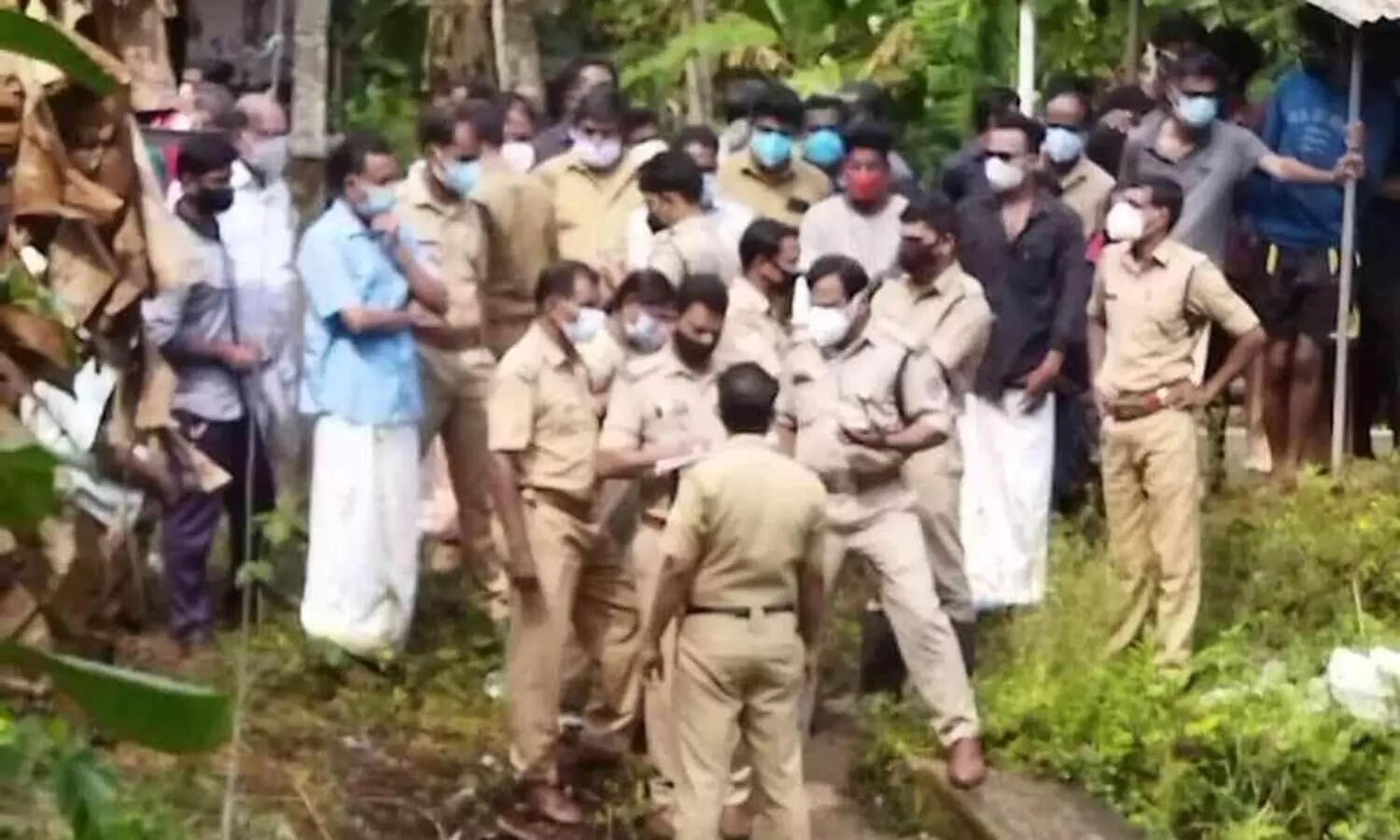 unidentified dead body