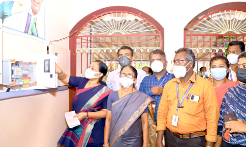 Inauguration of Outdoor Solar Energy Scheme