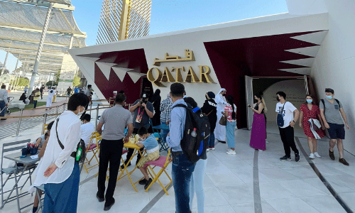 ദുബൈ എക്സ്​പോ: ഖത്തർ പവിലിയനിൽ എട്ടു​ലക്ഷം സന്ദർശകർ​