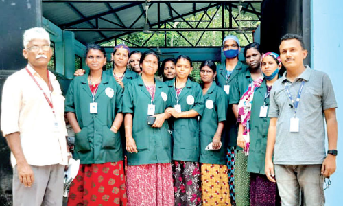 കാളികാവില്‍ വിജയഗാഥ രചിച്ച് ഹരിതകര്‍മസേന: പത്ത് ടൺ മാലിന്യം കയറ്റി അയച്ചു