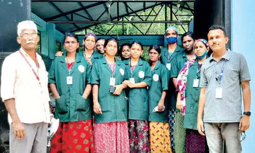 കാളികാവില്‍ വിജയഗാഥ രചിച്ച് ഹരിതകര്‍മസേന: പത്ത് ടൺ മാലിന്യം കയറ്റി അയച്ചു